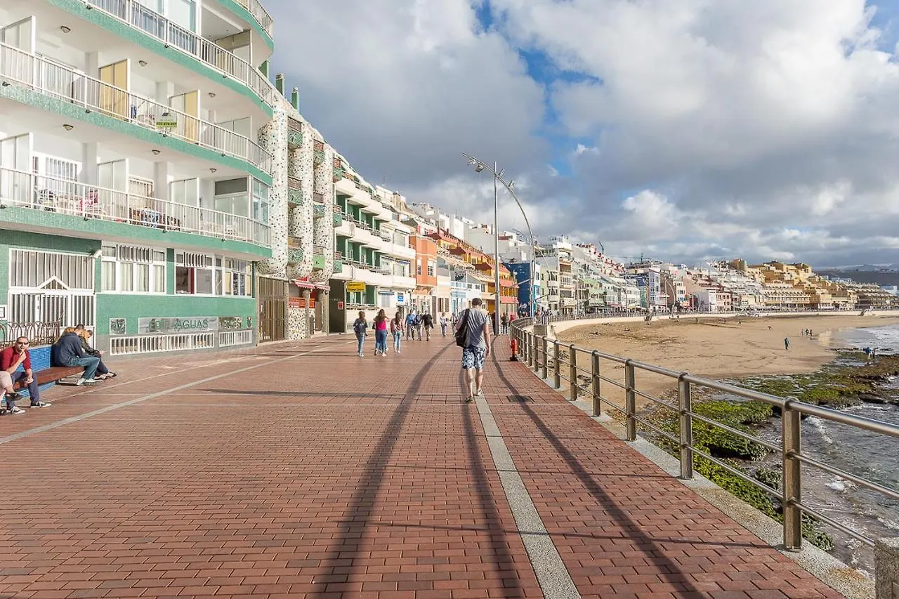 Nice Canteras - 2Bdr + Wifi + Balcony Las Palmas de Gran Canaria 0*,  Spain
