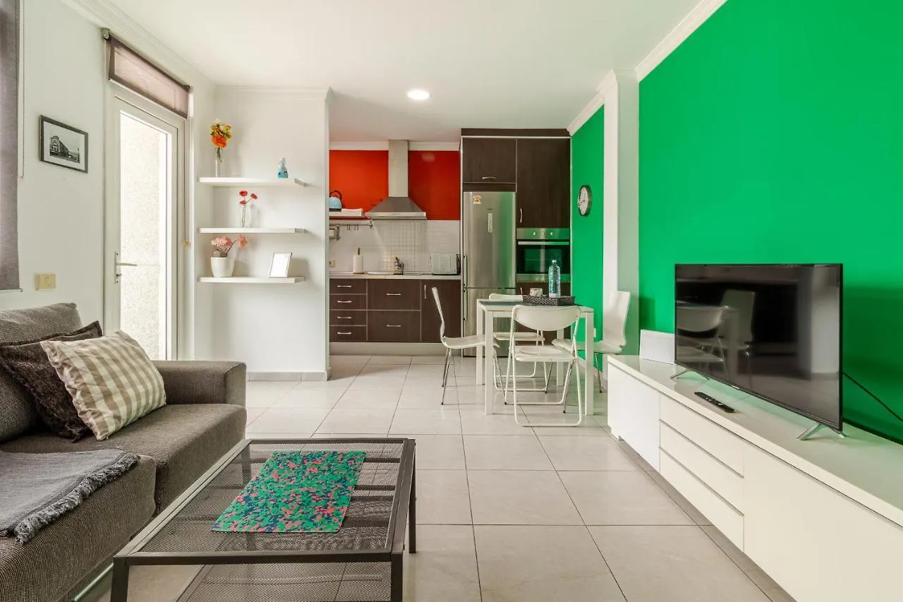 아파트 Nice Canteras - 2Bdr + Wifi + Balcony 라스팔마스