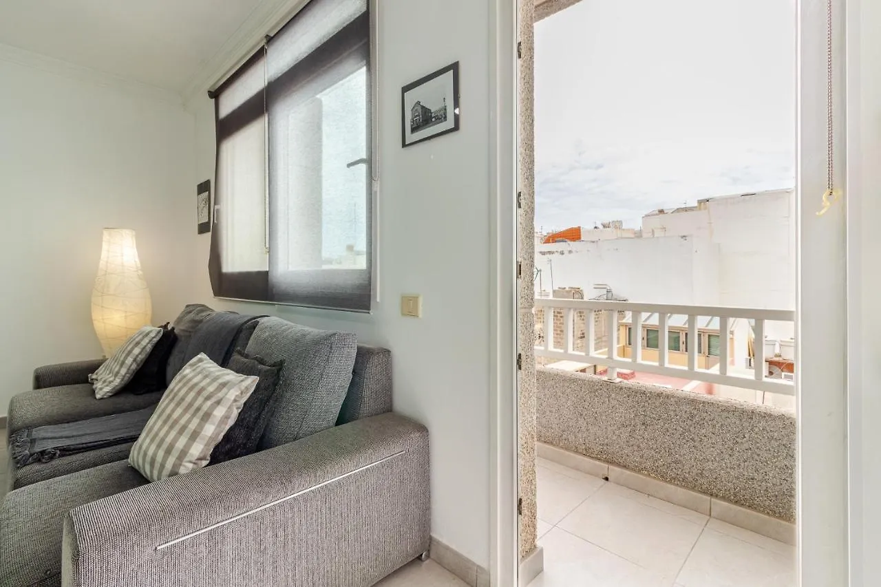 Nice Canteras - 2Bdr + Wifi + Balcony 라스팔마스