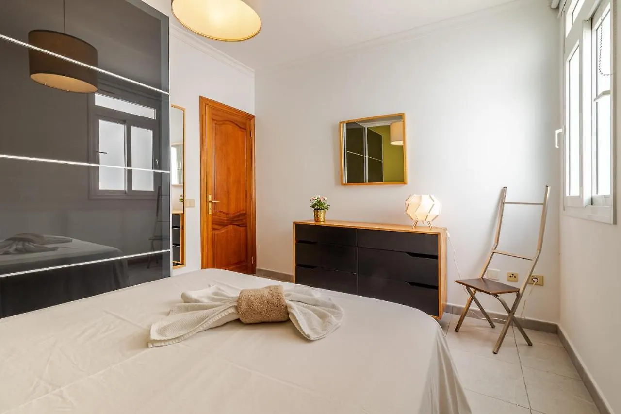 Nice Canteras - 2Bdr + Wifi + Balcony 라스팔마스 아파트
