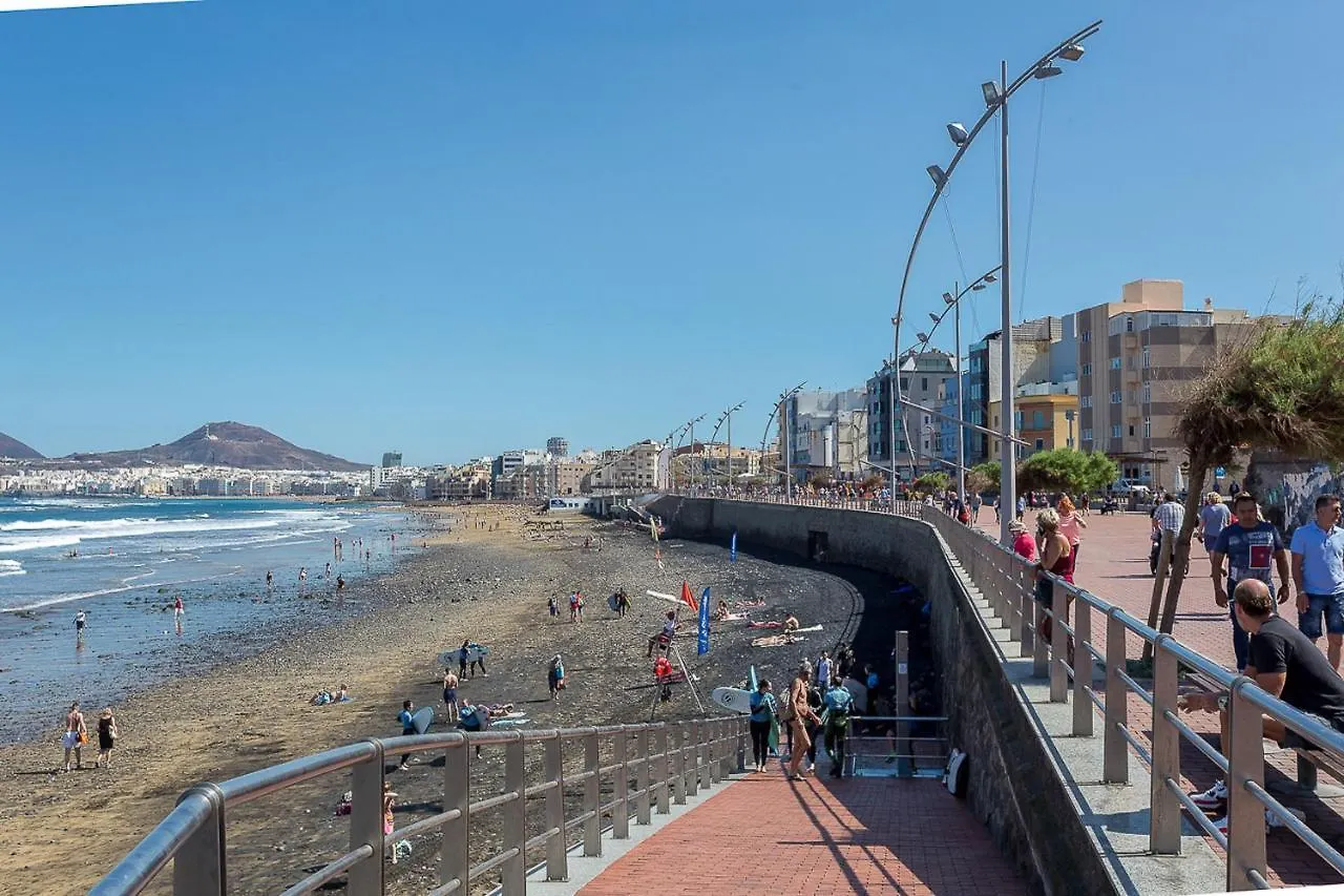 아파트 Nice Canteras - 2Bdr + Wifi + Balcony 라스팔마스