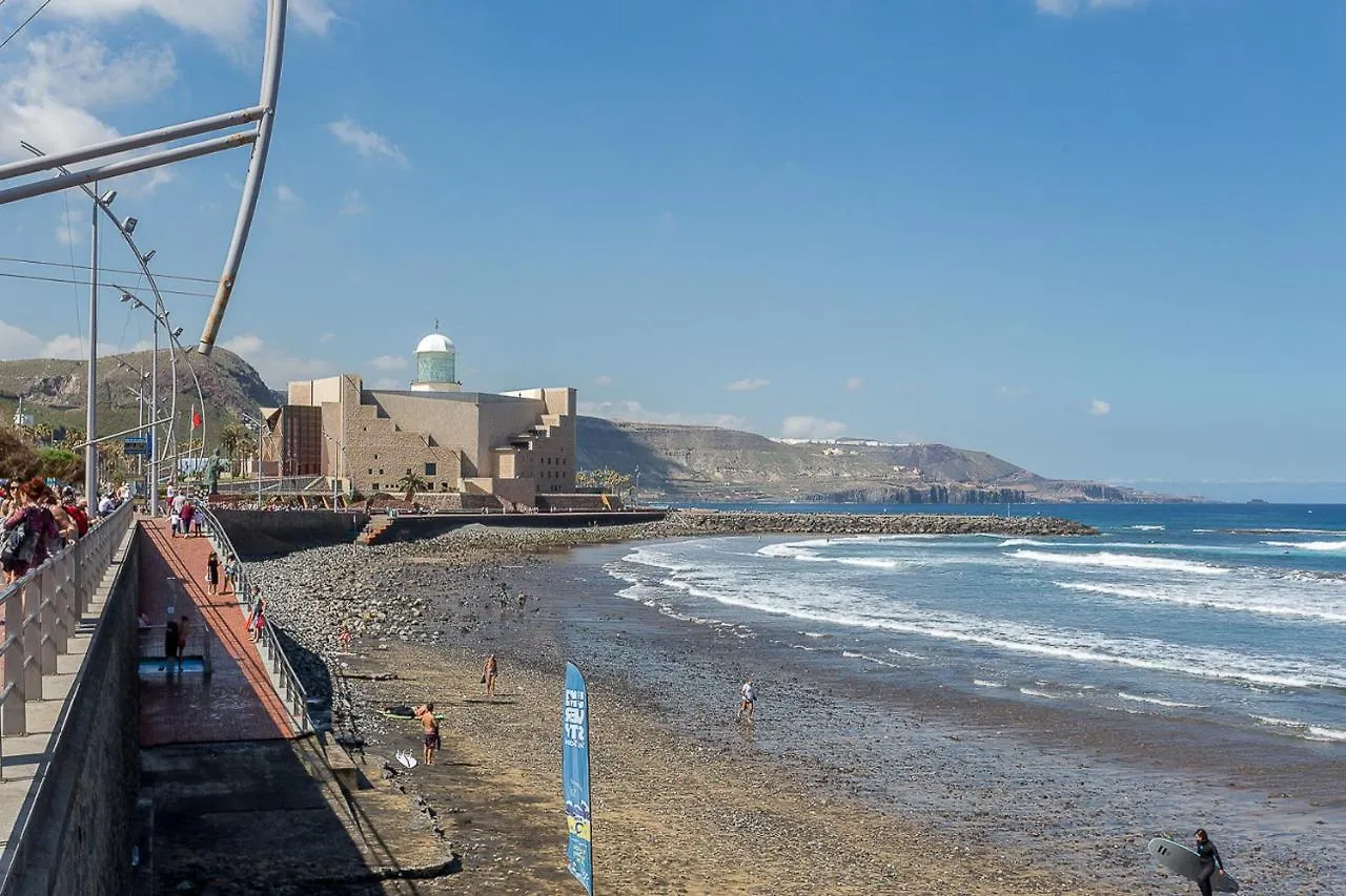 Nice Canteras - 2Bdr + Wifi + Balcony 라스팔마스 아파트