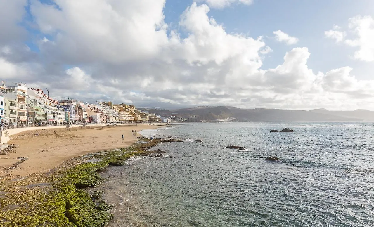Nice Canteras - 2Bdr + Wifi + Balcony 라스팔마스 아파트